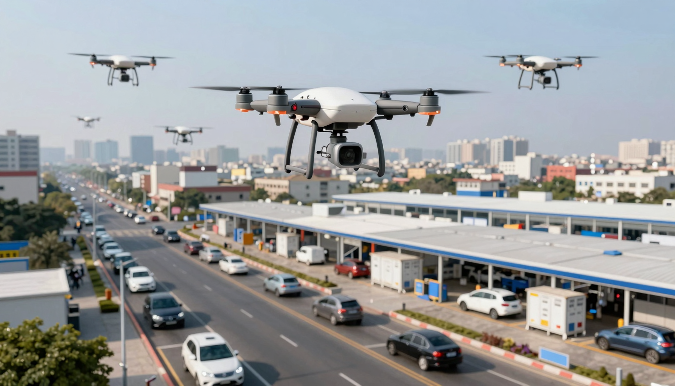 Logistics का Future: Drones, EVs और AI के साथ स्मार्ट डिलीवरी